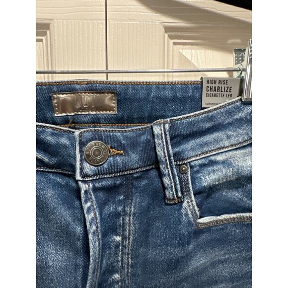 NWT Kut from the Kloth High Rise Charlize Cigarette Leg Size 8 - Picture 4 of 10